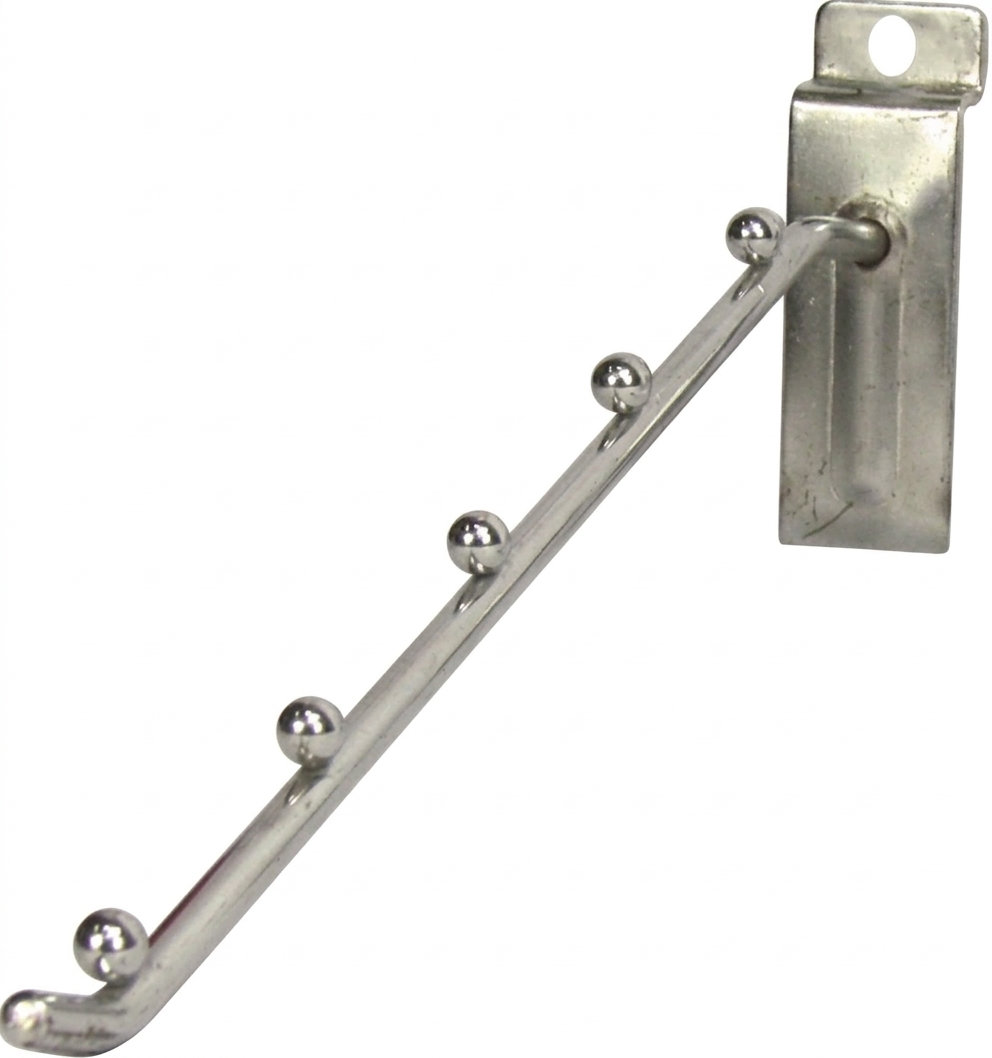 Display Fittings Display Hook K-05 (ball Type Bend For Slide Board) Hardware Item Premium Hardware for Door Cabinet Window Furniture and Interior Use